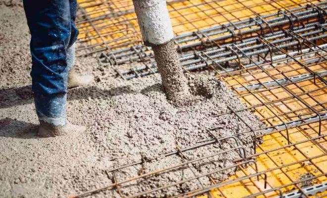 Coulage de dalle béton, Royan, Julian Rénovation